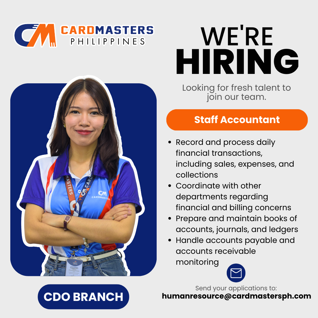 Hiring Staff Accountant