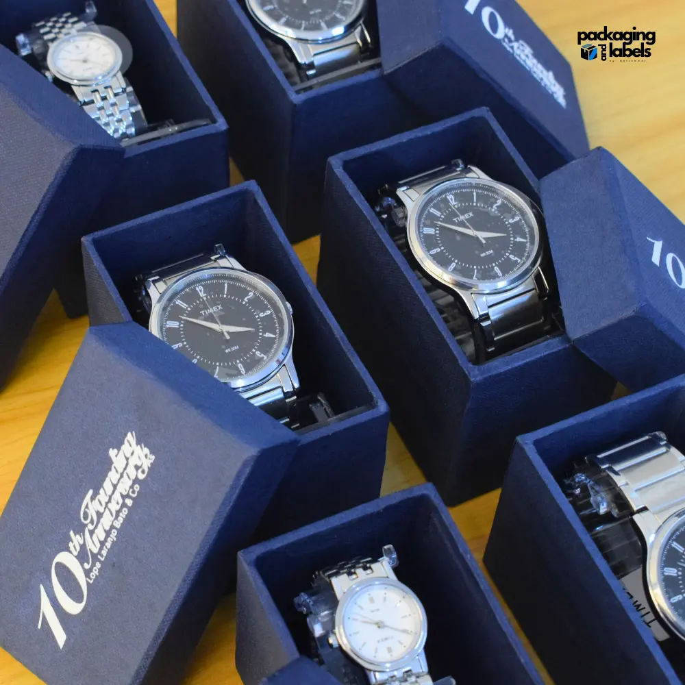 Packaging and Labels - Box with Watch