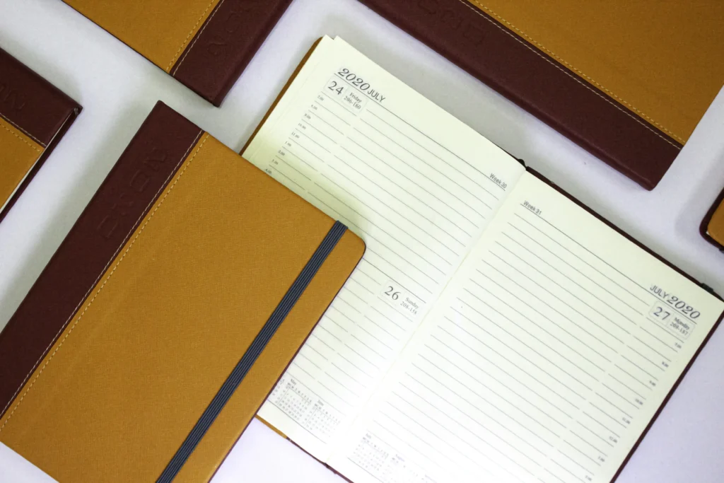 notebook-orange