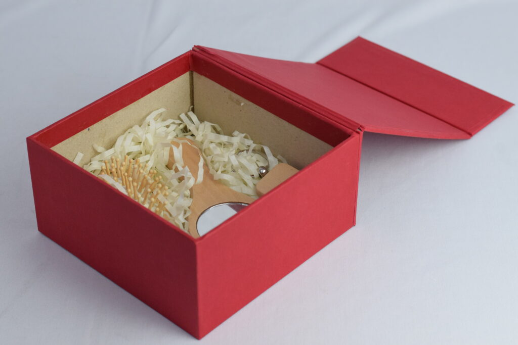 red-opened-hard-box